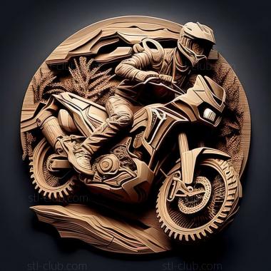 3D model Honda Africa Twin (STL)